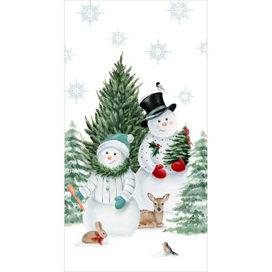 KITCHEN TOWEL SNOWMEN