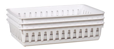 TRAYS STRGE SET3 9X6X3"