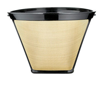 Coffee Filter Gold Tone