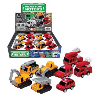 12PC Fire & Construction Toys