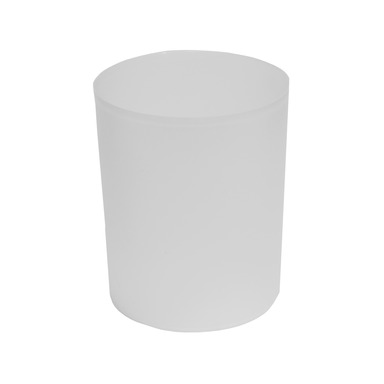 Wastebasket Wht 7.5"