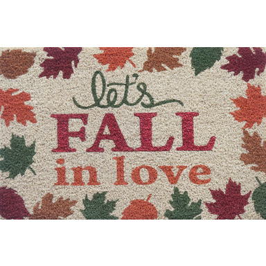 Ns Door Mat Lets Fall In Love