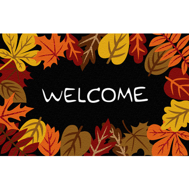 Ns Door Mat Harvest Welcome