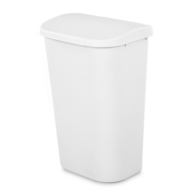 11GAL 42L White Swing Top Can
