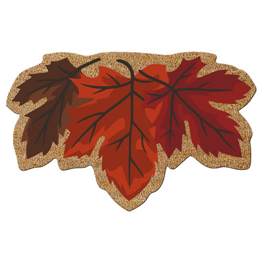Ns Door Mat Harvest Leaf
