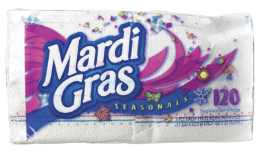 MARDI GRAS NAPKIN 120CT