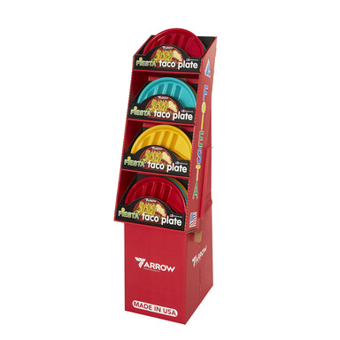 Arrow Fiesta Taco Plate Asstd