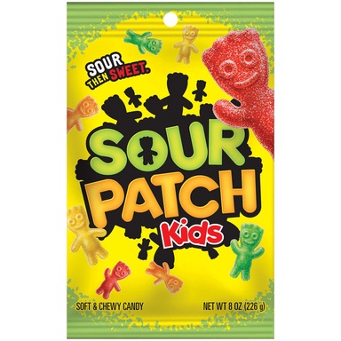 SOUR PTCH ASSTD CDY 8OZ