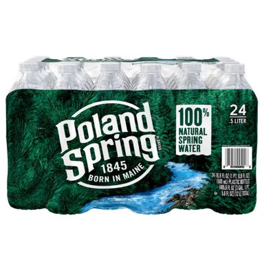 BOTTLED WATER 16.9OZ POLAND SPRI