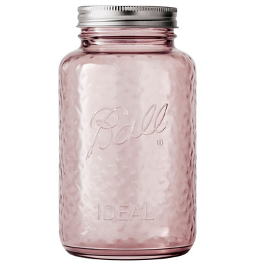 MASON JAR ROSE 1PT 4PK