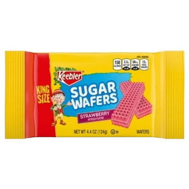 STRAWBERRY SUGAR WAFERS