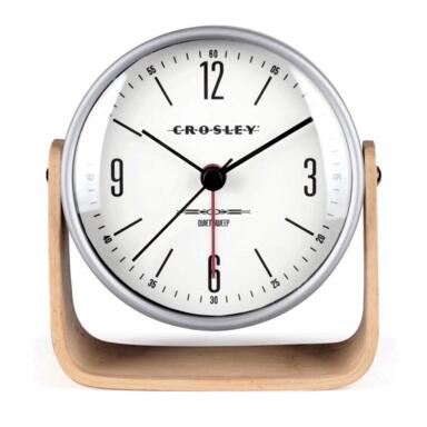 ALARM CLOCK ANALOG BLK