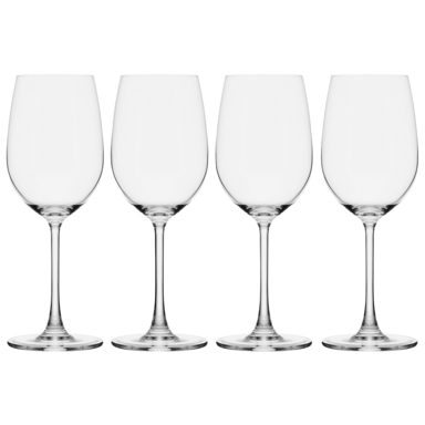 WINE GLASS CRYSTAL 14OZ