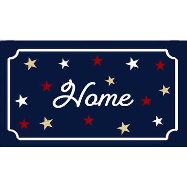 HOME STARS DOOR MAT 28X18