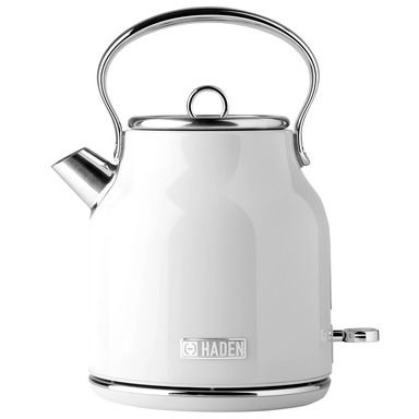 1.7L Ivory Electric Tea Kettle