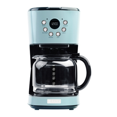 12-Cup  Turquoise Coffee Maker