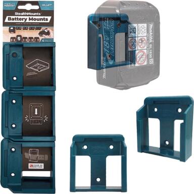 6PK Makita Battery Mounts Holder