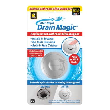 DRAIN REPLACEMNT GRY 1PK