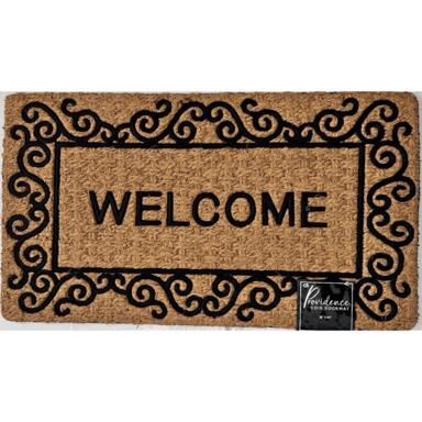 Ns Door Mat Coir Welcme Blk/brwn