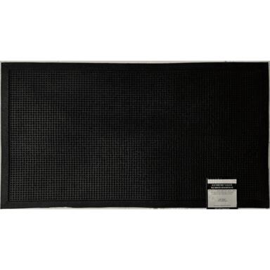 Ns Door Mat Rbbr 18"x30" Blk
