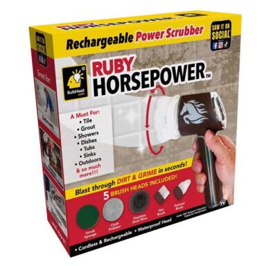 POWER SCRUBBER BLACK 1PK