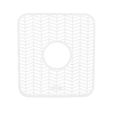Ck Sink Mat Silicon 13"x14" Wht