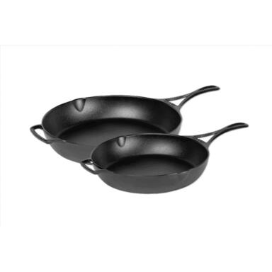 SKILLET SET CAST IRN BLK