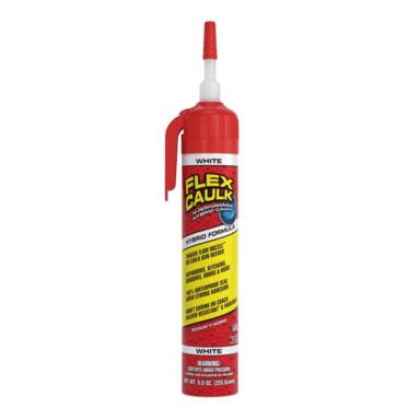 Flex 9OZ White Polymer Caulk