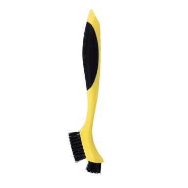 CLNG BRUSH PLS BK/YLW 7"