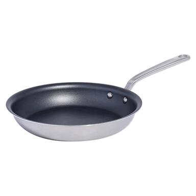 FRY PN SS BLK/SLV 10"