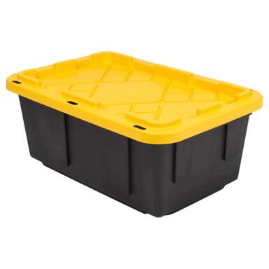 15Gal Snap Lock Storage Box