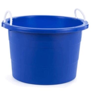 Utlty Tb Plstc Blu 20gal