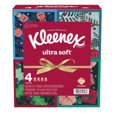 FACE TSS 60CT 3PLY 4PK