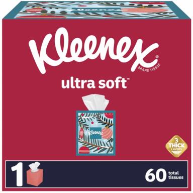 FACIAL TISSUE WHITE 60CT