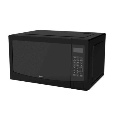 Black Microwave 1000W 12"