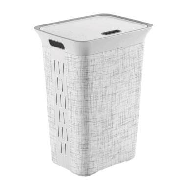 Curver Laundry Hamper 63qt Wht