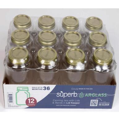 Mason Jar Glas 32oz 12pk