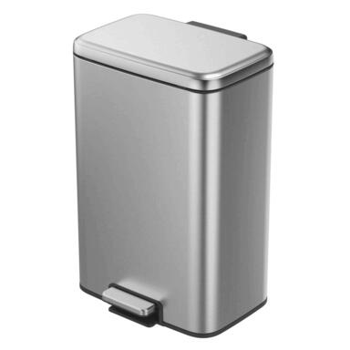 Eko Trash Can Ss Slvr 13.2gl