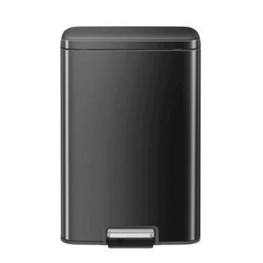 TRASH CAN SS GRY 13.2GAL