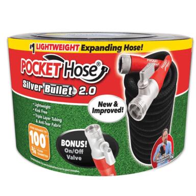 FLEX GARDEN HOSE BLK 100'