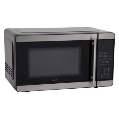 MICRWV BLK/SLV 0.7CU.FT.