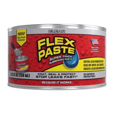 8.75OZ Clear Rubberized Paste