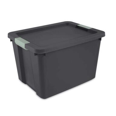 LATCH STORAGE BOX20G GRY