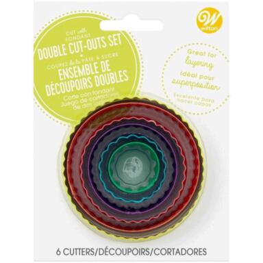 COOKIE CTR SET RND 6PC