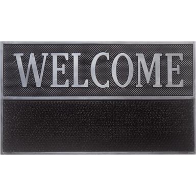 DR MT RBR BLK/GRY 18X30"