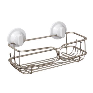 SS Suction Mount Shower Basket