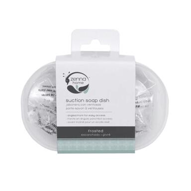 Frost Clear Plastic Soap Dish