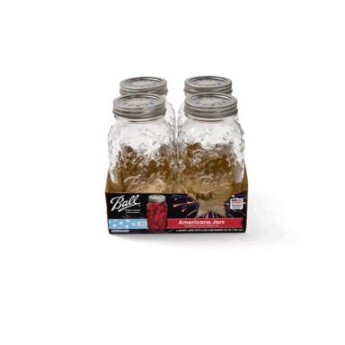 BALL CNNG JAR 32OZ 4PK