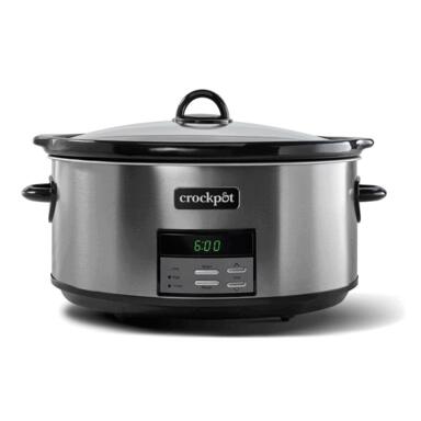 Slw Ckr Blk/slv 250w 8qt