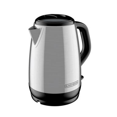B+d Electrc Kettle Blk/slvr 1.7l